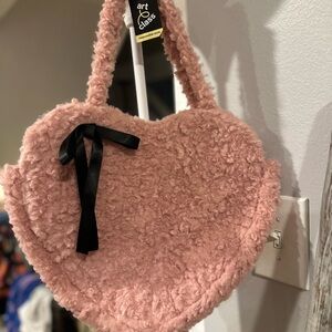 Art Class Blush Heart Shoulder Bag